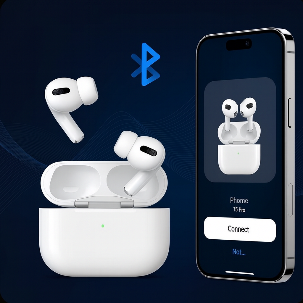 Pro Wireless Earbuds 2nd Generation – Premium Sound with Active Noise Cancelling, iOS & Android Compatible