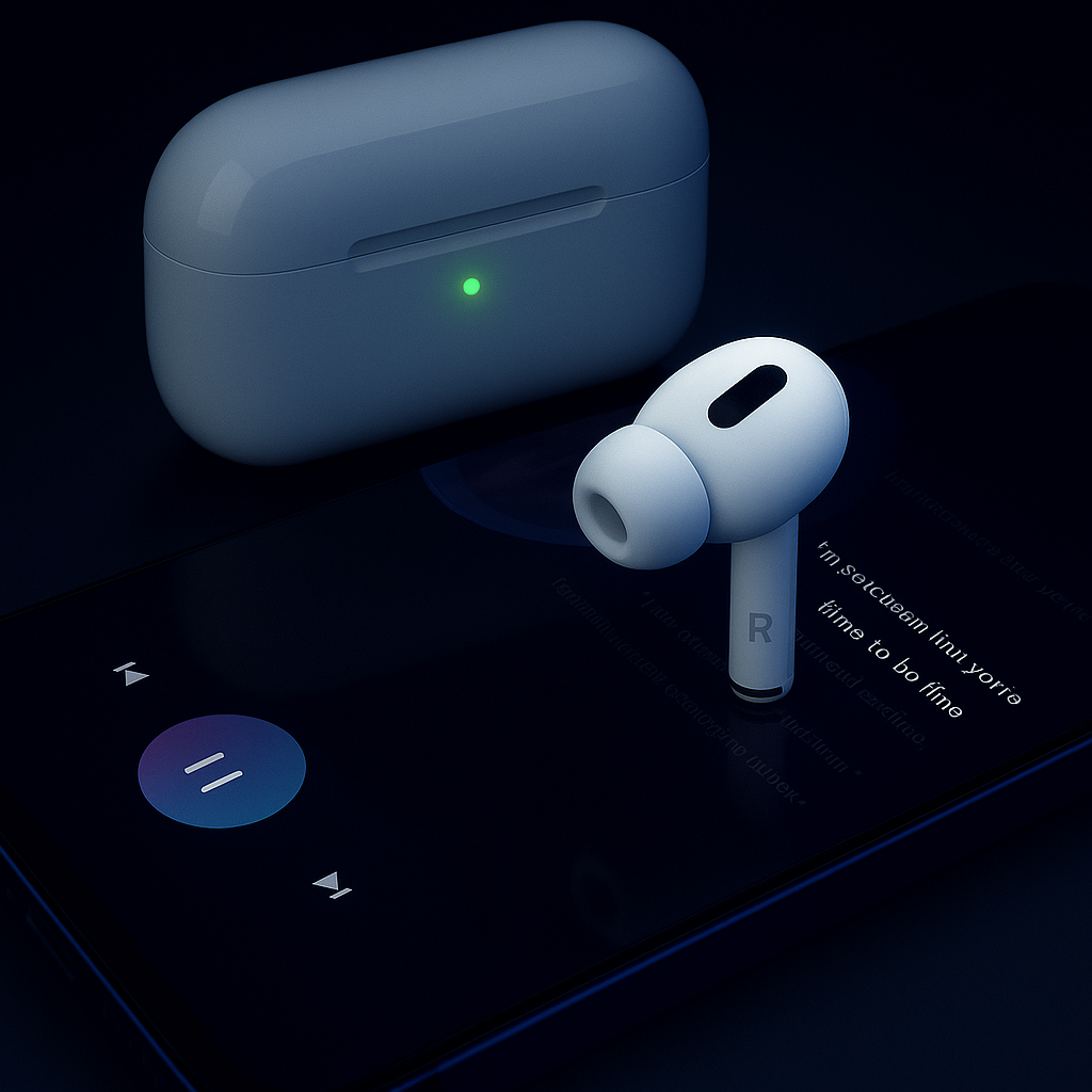 Pro Wireless Earbuds 2nd Generation – Premium Sound with Active Noise Cancelling, iOS & Android Compatible